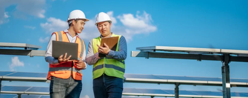 young-asian-technician-man-colleague-safety-uniform-checking-operation-sun-photovoltaic-solar-panel-use-laptop-computer-while-working-solar-farm